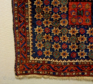 Special Afshar Bagface
Size: 53x49cm
Natural colors, made in period 1910, there are small two old repairs                  