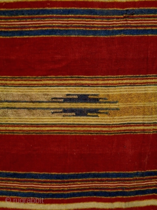 19th Century Fine Syrian Textile Fragment
Size: 63x126cm
Natural colors, gold thread                       