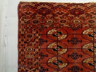 1880 Fine Tekke Dowry
Size: 115x105cm
Natural colors                           