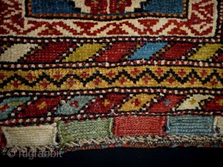 Luri Bagface
Size: 50x56cm (1.7x1.9ft)
Natural colors, wool on wool, made in circa 1920                     