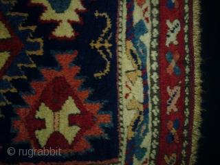 Kurdish Mafrash
Size: 110x56cm (3.7x1.9ft)
Natural colors, made in circa 1920.                        