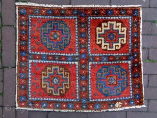 Mogan Gul Kurd
Size: 65x53cm (2.2x1.8ft)
Natural colors, made in circa 1910                       