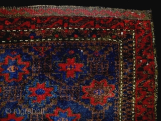 Special Pattern Belouch Bagface
Size: 68x50cm (2.3x1.7ft)
Natural colors, circa 80 years old                      