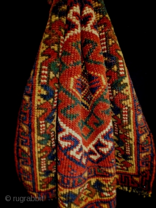 Qasqhay Bagface
Size: 66x55cm (2.2x1.8ft)
Natural colors, made in circa 1910/20                        