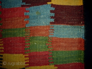 Kelim Fragment
Size: 60x60cm (2.0x2.0ft)
Natural colors, made in circa 1910                        