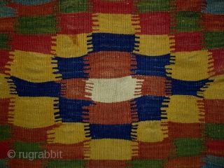 Kelim Fragment
Size: 60x60cm (2.0x2.0ft)
Natural colors, made in circa 1910                        