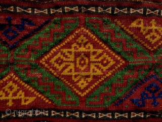 Baluch Soumakh Bag Complete
Size: 55x55cm
Natural colors, circa 80 years old                       