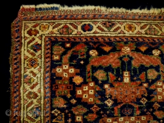 Kurd Bagface
Size: 54x50cm (1.8x1.7ft)
Natural colors, made in circa 1910/20                        