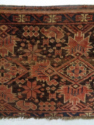 19th Century Bashir Penjerelik
Size: 135x43cm (4.5x1.4ft)
Natural colors, it is used to be hung up.                   