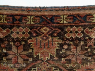 19th Century Bashir Penjerelik
Size: 135x43cm (4.5x1.4ft)
Natural colors, it is used to be hung up.                   