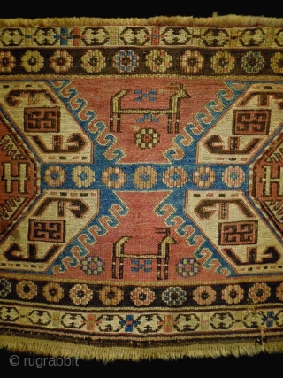Shasafan Soumakh mafrash
Size: 100x49cm (3.3x1.6ft)
Natural colors, made in circa 1910/20                       
