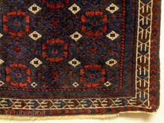 19th Century Very Fine Universal Baluch
Size: 88x69cm (2.9x2.3ft)
Natural colors                        