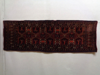 19th Century Very Fine Sarik Penjerelik
Size: 124x43cm (4.1x1.4ft)
Natural colors, the orange color is a little bit faded.
                