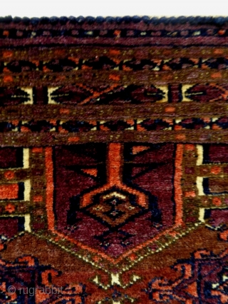 19th Century Very Fine Sarik Penjerelik
Size: 124x43cm (4.1x1.4ft)
Natural colors, the orange color is a little bit faded.
                