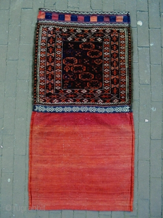 Very Fine Interesting Design Baluch Bag Complete
Size: 54x108cm
Made in period 1910/20                      