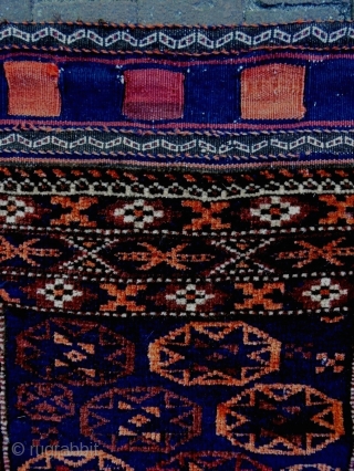 Very Fine Interesting Design Baluch Bag Complete
Size: 54x108cm
Made in period 1910/20                      
