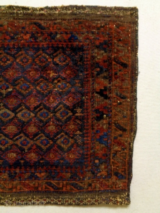 19th Century Baluch Boteh Bagface
Size: 58x47cm
Natural colors                          
