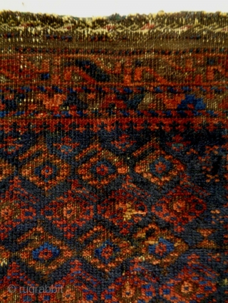 19th Century Baluch Boteh Bagface
Size: 58x47cm
Natural colors                          