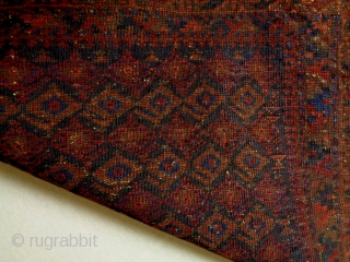 19th Century Baluch Boteh Bagface
Size: 58x47cm
Natural colors                          