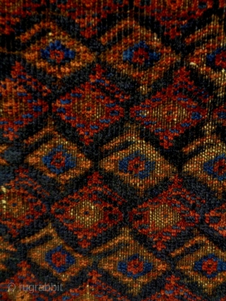 19th Century Baluch Boteh Bagface
Size: 58x47cm
Natural colors                          