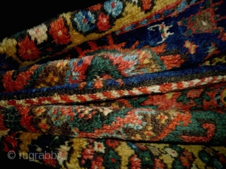 Kurd Mafrash Fragment 
Size: 88x59cm (2.7x2.0ft)
Natural colors, super wool quality, colorful, there are old repairs                  