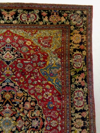 19th Century Very Fine Isfahan
Size: 140x210cm (4.7x7.0ft)
Natural colors                         