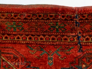 Kizilayak/Ersari Penjerelik
Size: 128x48cm
made in period 1910                           