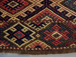 19th Century Tribal Soumakh
Size: 100x54cm
Natural colors
                           
