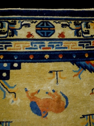1880 Chinese Rug
Size: 151x237cm (5.0x7.9ft)
Natural colors                           