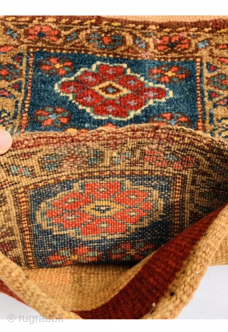 Kurdish savojbolagh Namakdan/SaltBag circa 1880 in good condition size 50x40cm                       