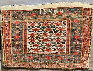 Persian Kurdish bagface 1880 circa all good colors-size 60x45cm                        