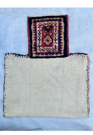 Rare Mahal saltBag circa 1900, very good condition,size51x42cm.                         