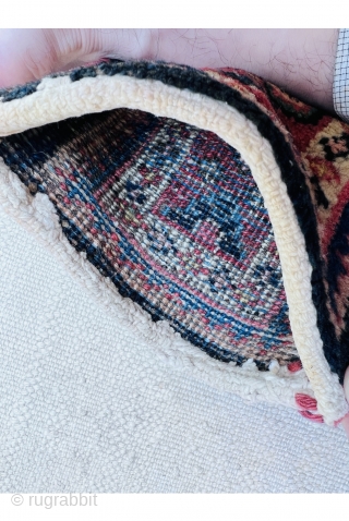 Rare Mahal saltBag circa 1900, very good condition,size51x42cm.                         