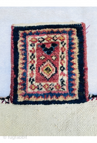 Rare Mahal saltBag circa 1900, very good condition,size51x42cm.                         