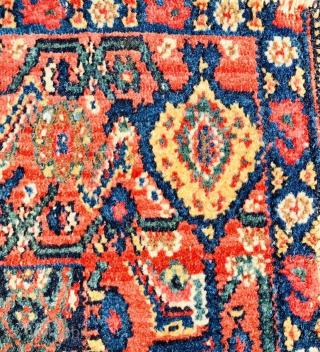 Senneh wagireh circa 1880 ,size 40x40Cm                           