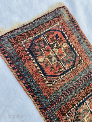 Vey nice Antique Baluch bag circa 1870 been used as a small rug size70x35cm                   