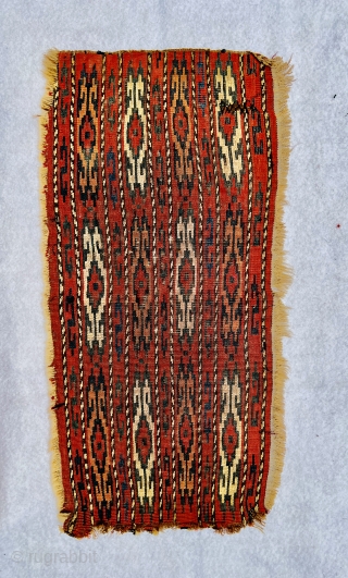 Turkmen Yumod spoon bag circa 1870,size 55x26cm                          