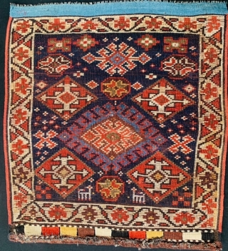 Varamin Bagface 1880 circa,all good colors and in good condition,size 65x60cm                      