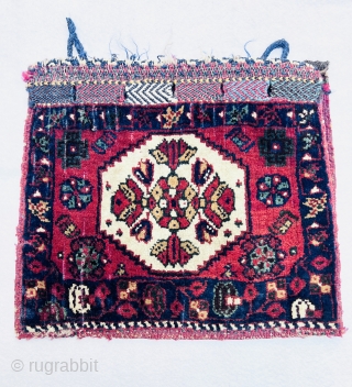 Qashqai chanteh circa 1880 all good naturals colors,size35x70cm                         