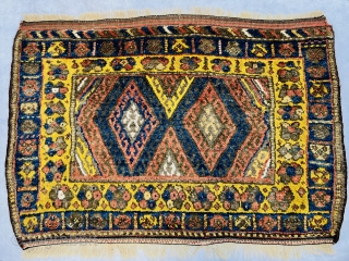 Large antique Jaf bagface 1880 circa all good colors and good condition. size 102x70cm                   