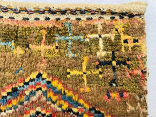 Beautiful Lori Bakhtiyari Gabbeh circa 1900 all good natural colors and perfect condition,size 30x26cm                   