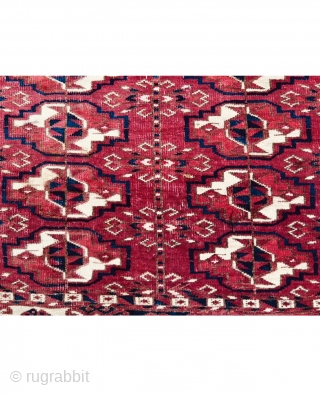 Turkmen tekke torba Late 19th c.(two side edges are cut),size125x45cm                       