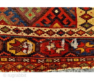 colorful Large antique Jaf bagface circa 1880 all good natural colors and good condition,size 112x66cm                  