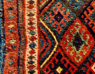 kurdish Jaf bagface 1890,all good colors and in very good condition 100% in wool,size60x50cm                   