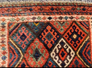 kurdish Jaf bagface 1890,all good colors and in very good condition 100% in wool,size60x50cm                   