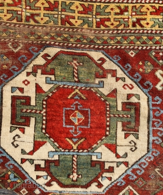 Kazak LoriPampak circa 1870  beautifully aged with worn out areas but no restoration 254x150Cm                  