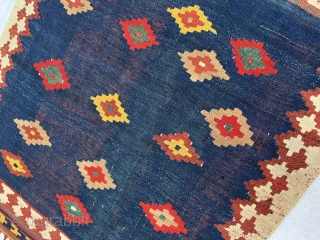 Beautiful  Qashqai kilim Nanoo ( Baby Cradle ) circa 1880 all good natural dyes and very good condition>size105x90cm              