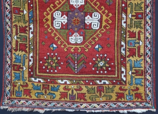 Rare Antique mid 19th C. Aksaray prayer Rug.
Please feel free to ask any question you want to learn.               