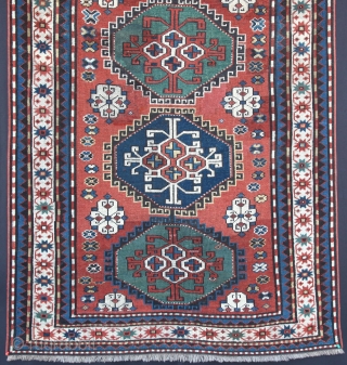 Early 20th C, Antique Karabag Kazak.
Feel free to ask any question you want.                    