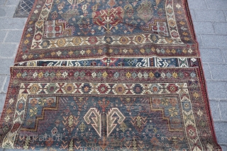 Antique World Class late 19th C, Caucasian Buba-shirvan Rare to find this big size Kuba rug.                 